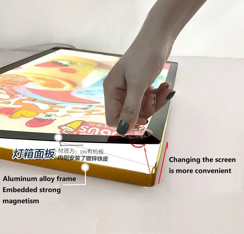 a Frame Poster Holder Xutai,COUNTERTOP Standing Display Unit 4