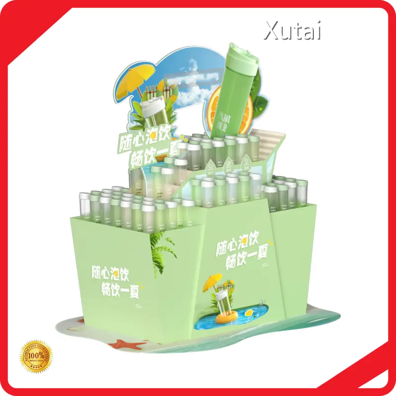 Custom Grocery Store Shelving Floor Standing Display Stand Xutai 1
