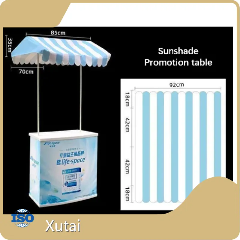 Portable Promotional Counter Table Bulk Buy Customized Packing Xutai 1
