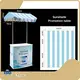 Portable Promotional Counter Table Bulk Buy Customized Packing Xutai 1