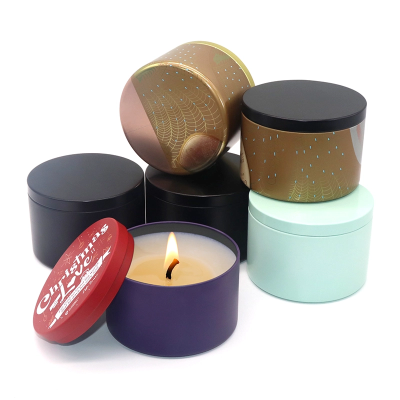 Custom Logo candle tin 4oz 8oz 16oz 1