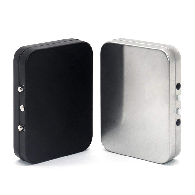 Custom Logo Cigarette hinged tin box 1