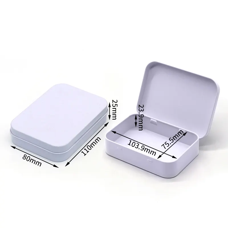 Small Metal Candy Tins a Grade 0.23mm-0.35mm Thickness Tinplate - - XPD 5