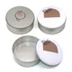 Large Round Tin Containers TINPLATE by XPD 3