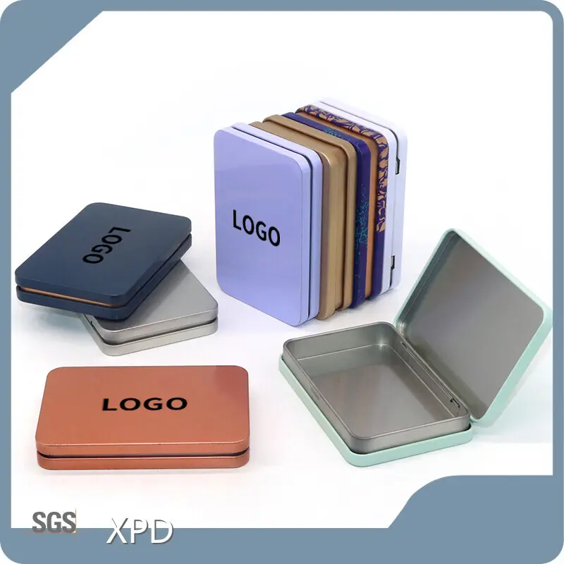 Small Metal Storage Tin Western Union by XPD 1