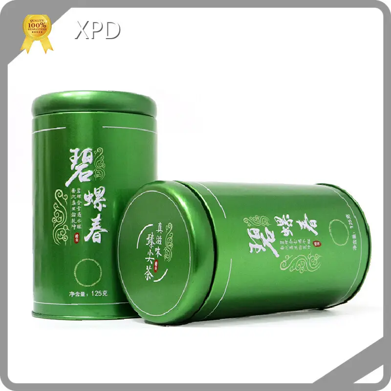 Tea Canister Tin TINPLATE - - XPD 1