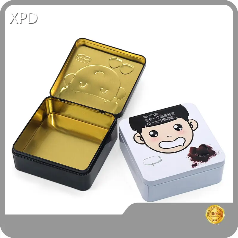 Personalised Chocolate Tin Custom Sponge - - XPD 1