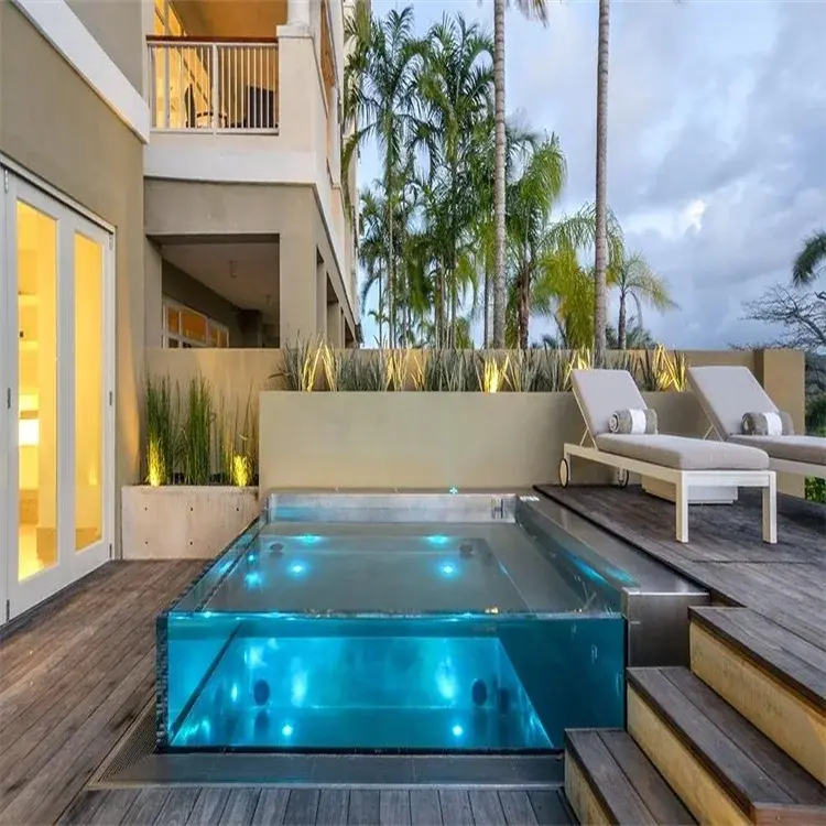 High-quality Above Ground Plexiglass Pools Price List 7