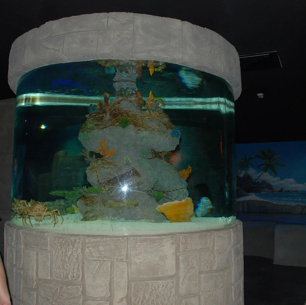 2025 Large Round Customized Acrylic Fish Aquarium 4