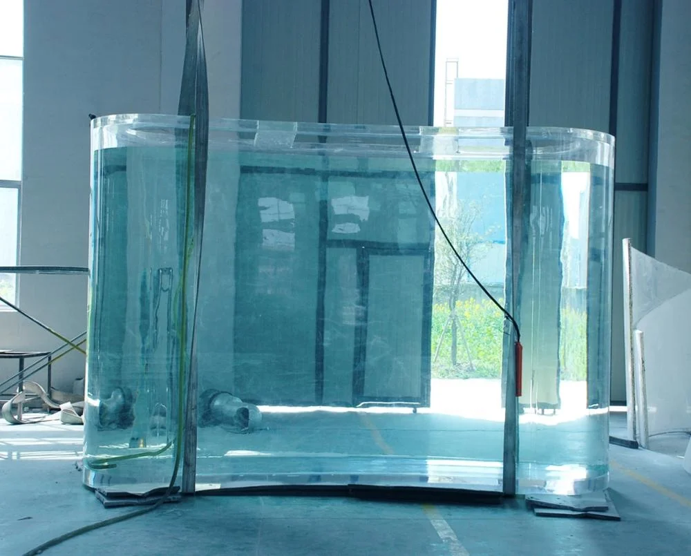 Custom na Fish Aquarium Acrylic Aquarium Fish Tank Project 5