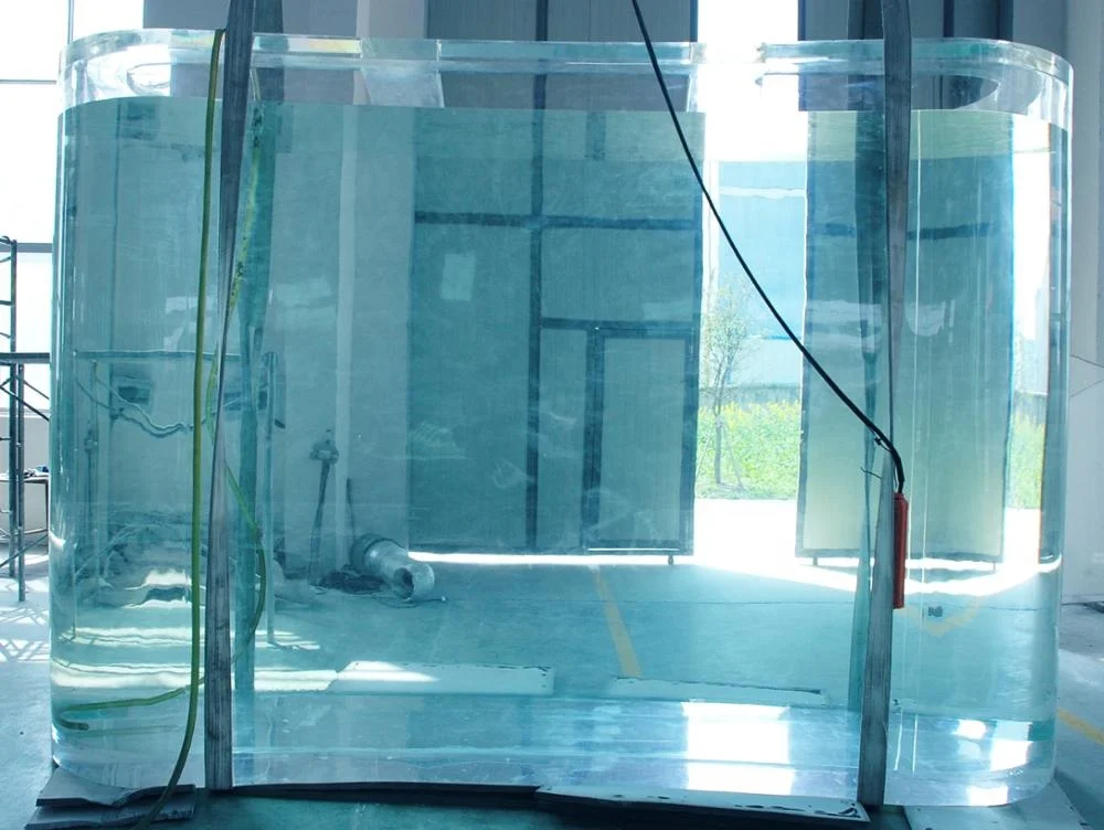 Custom na Fish Aquarium Acrylic Aquarium Fish Tank Project 6