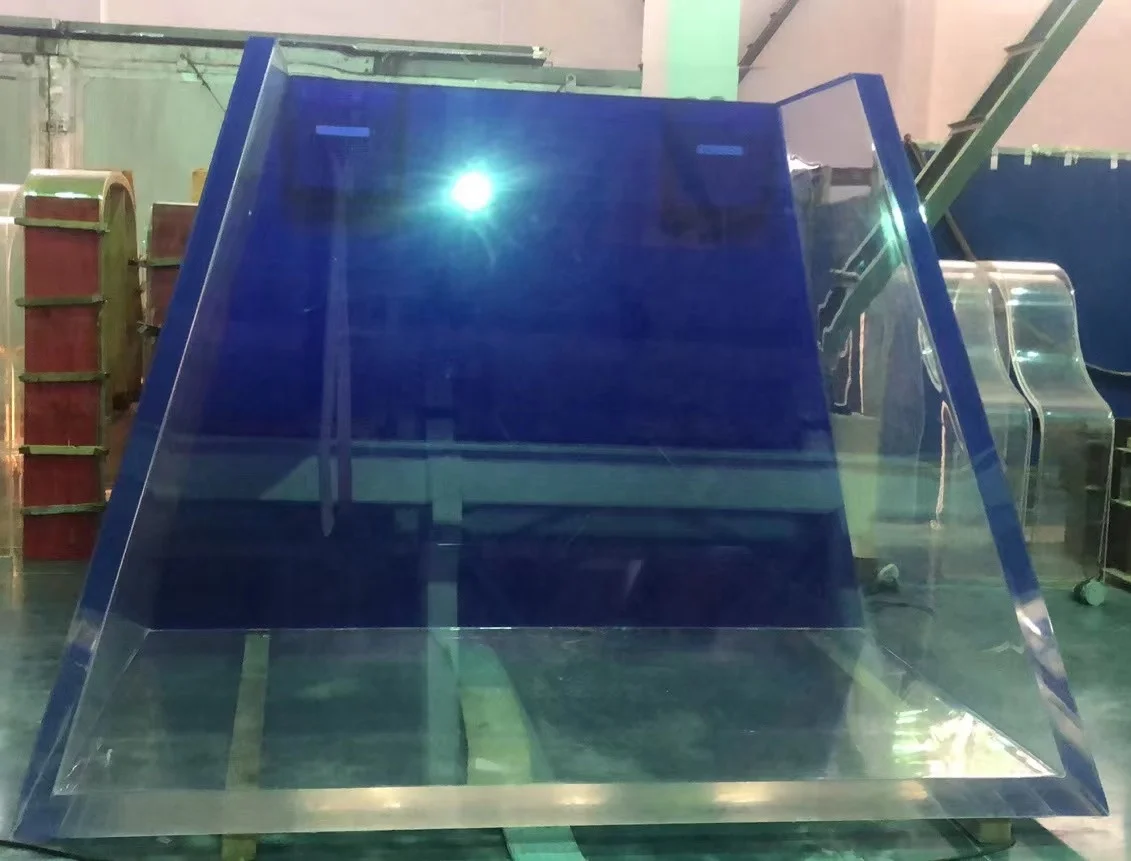 Custom Made Acrylic Aquariums Irregular Aquarium Acrylic Tank Accessories 5