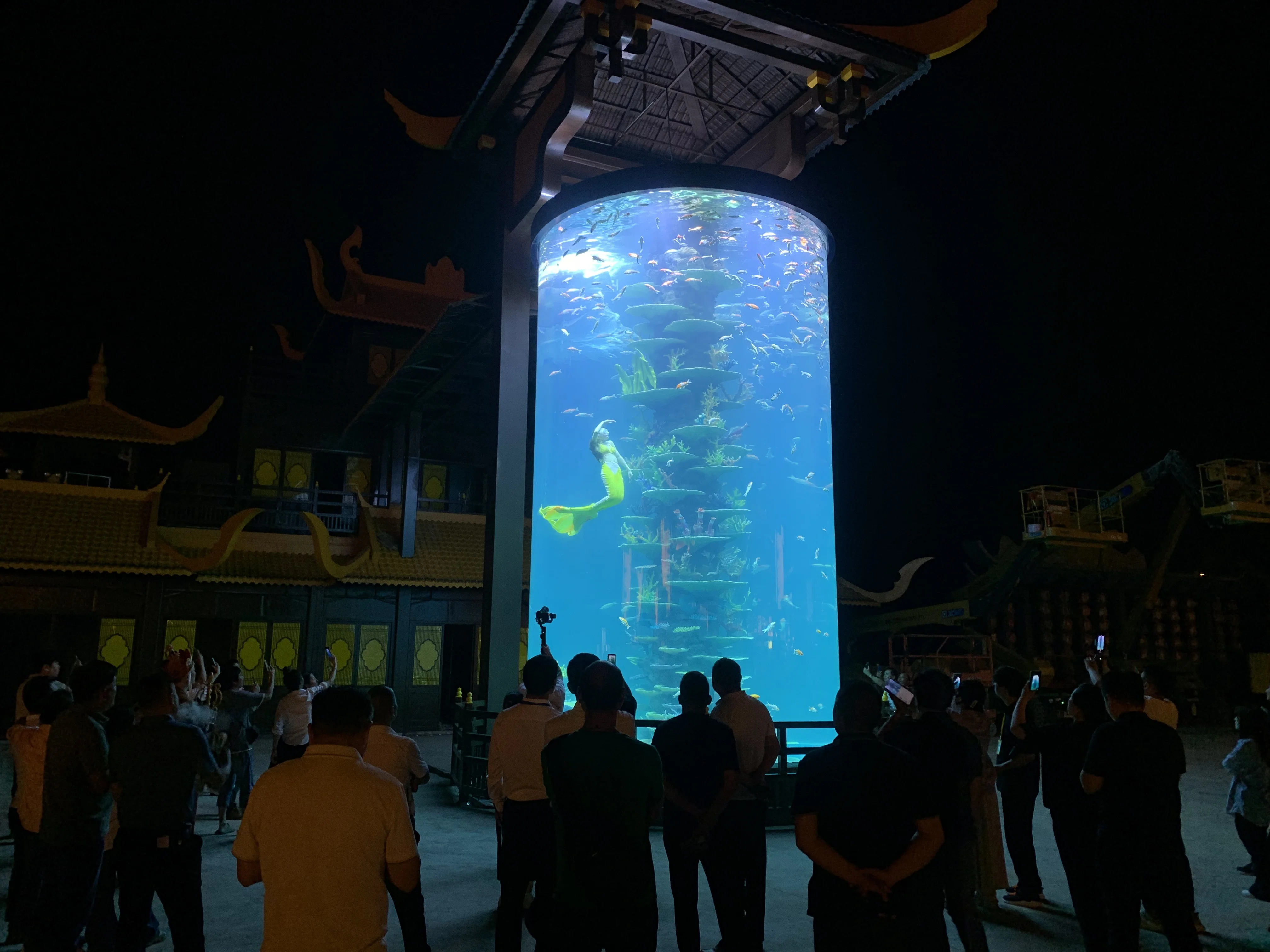 2025 Aquariums Cylindrical Acrylic Fish Tank-1744081759428218 5