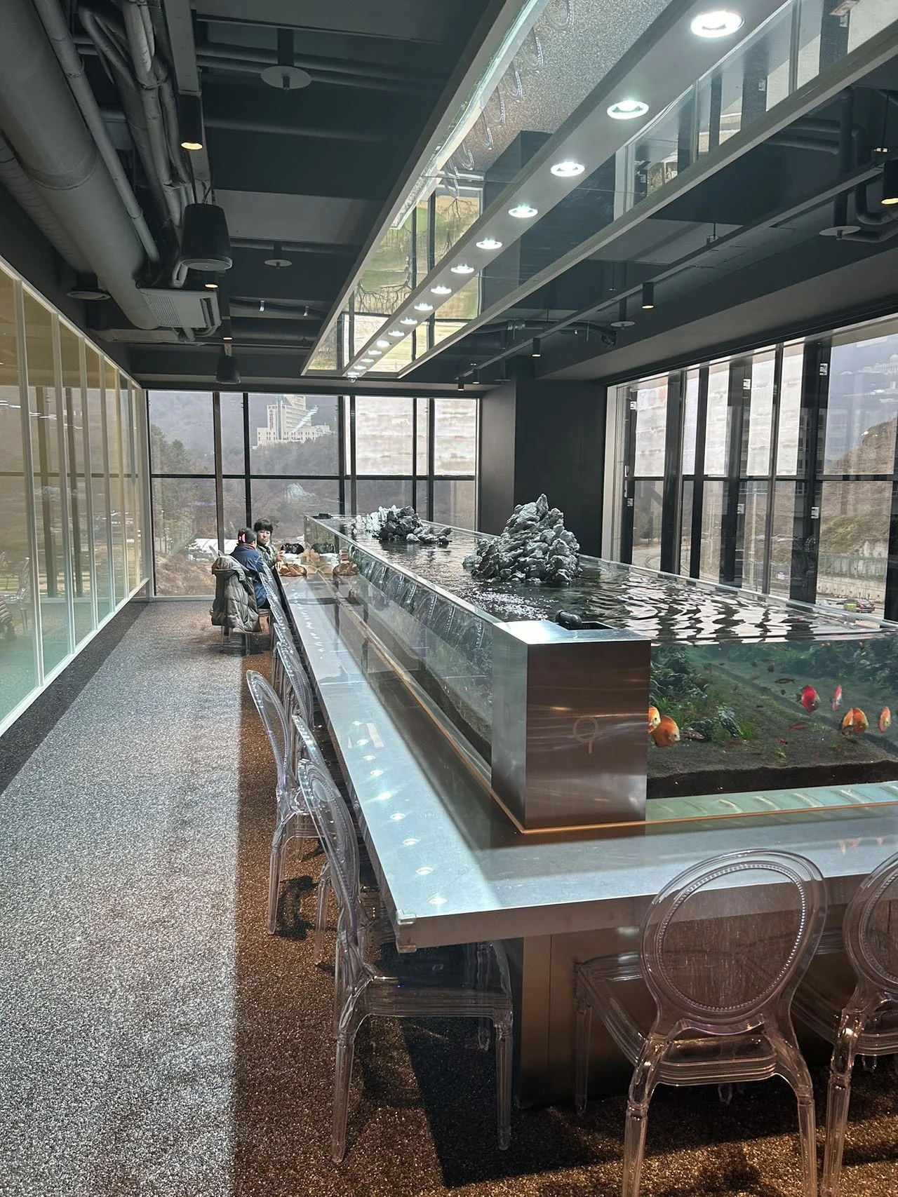 Dự án bể cá thủy tinh acrylic 2025 vuông 3
