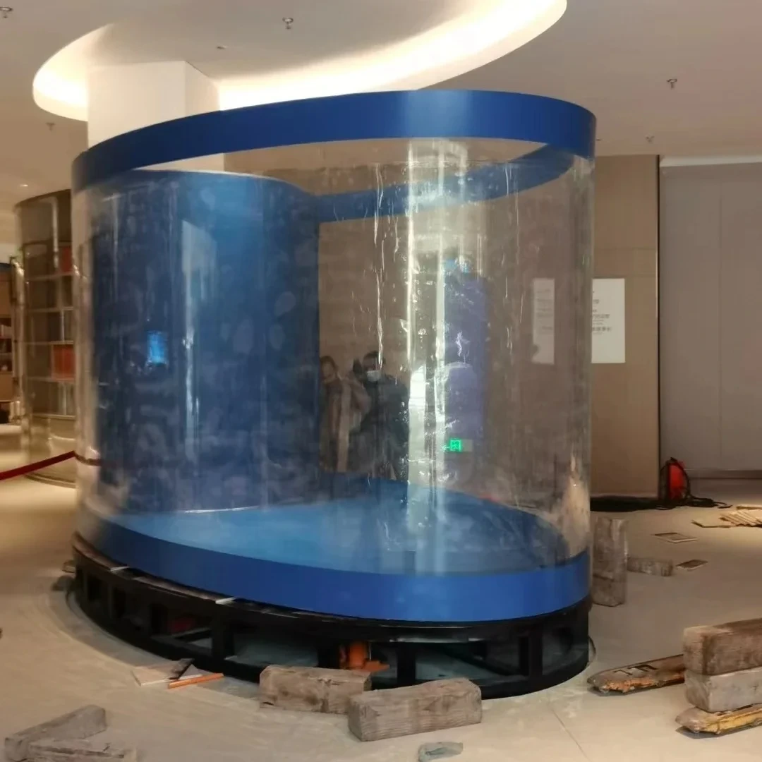 Xingcheng 2023 Akvaryum İçin Son Model Özel Büyük Akrilik Panel Dikdörtgen Tank 1