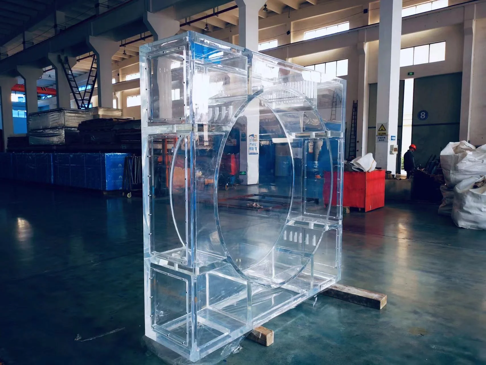 50 Gallon Acrylic Fish Tank Clear - - Xchacrylic 5