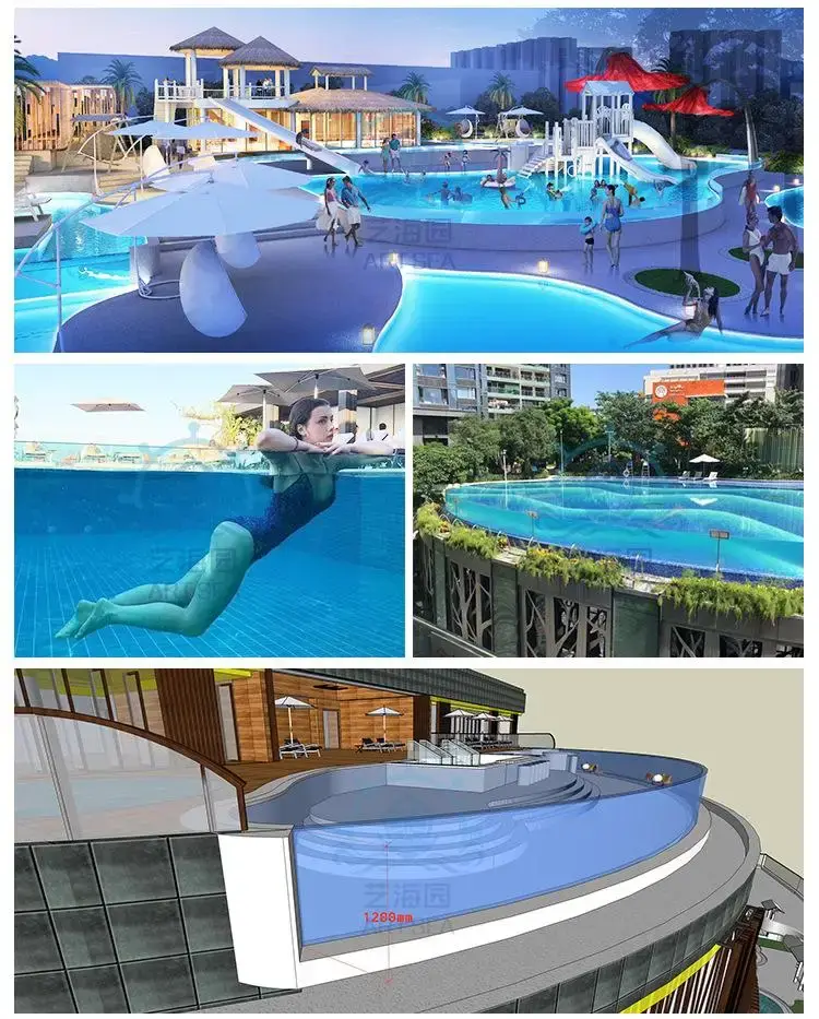 Plexiglass Swimming Pool Clear by Xchacrylic 5