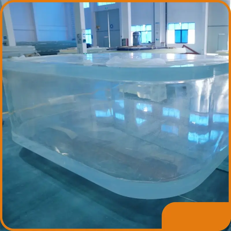 Acrylic Salt Water Tank Aquariums & Accessories Customized SizeCompany 1