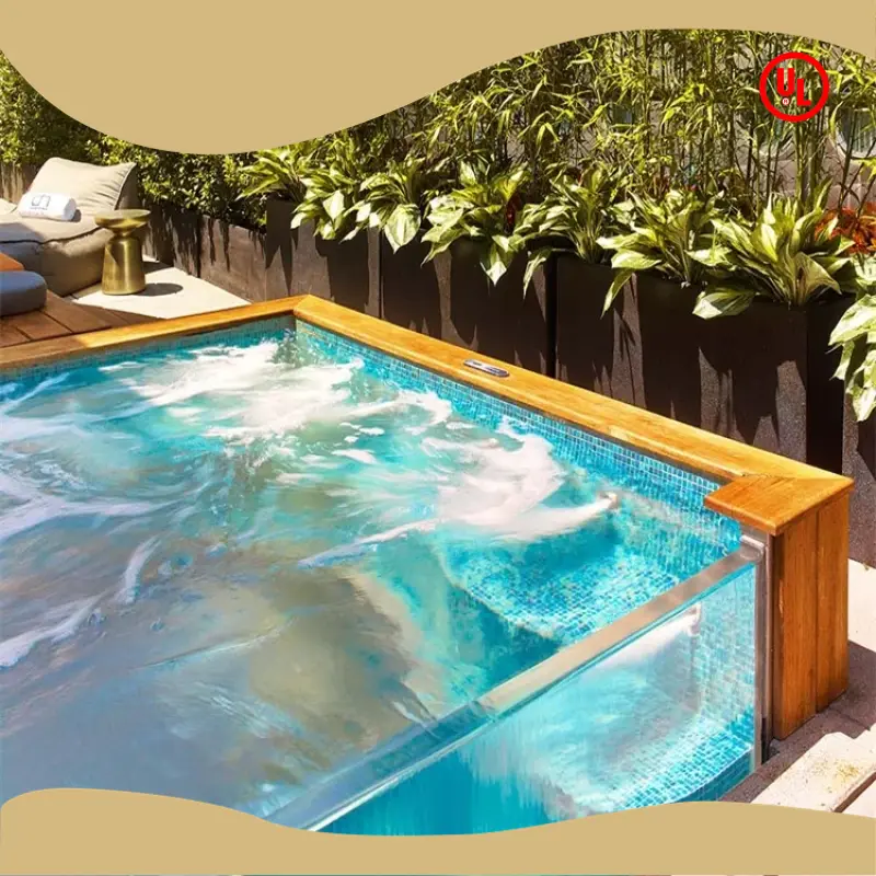 Acrylic Glass Swimming Pool ISO 9001:2008 by Xchacrylic 1