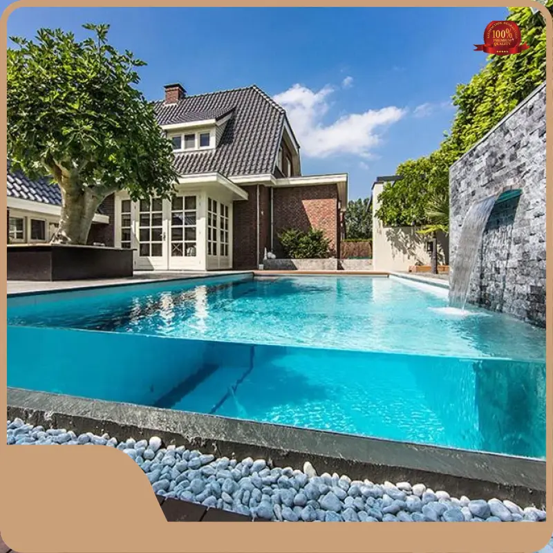 Above Ground Plexiglass Pools Transparent ChinaSuppliers 1