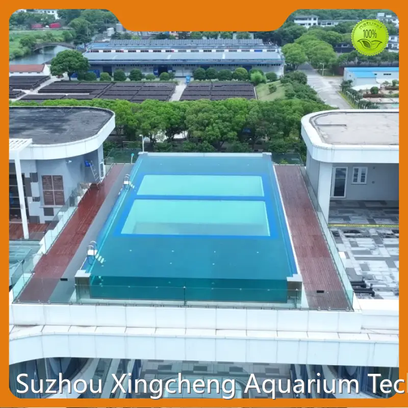 Acrylic Glass Swimming Pool Transparent by Xchacrylic 1