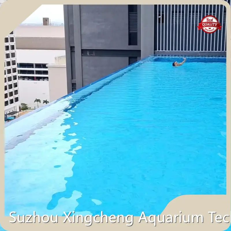 Plexiglass Above Ground Pool Outdoor Playground by Xchacrylic 1
