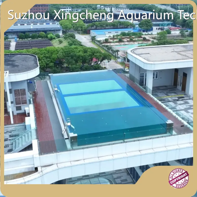 180 Gallon Acrylic Aquarium Swimming Pool by Xchacrylic 1