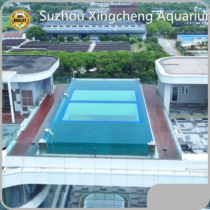 Swimming Pool Plexiglass Customized by Xchacrylic 1