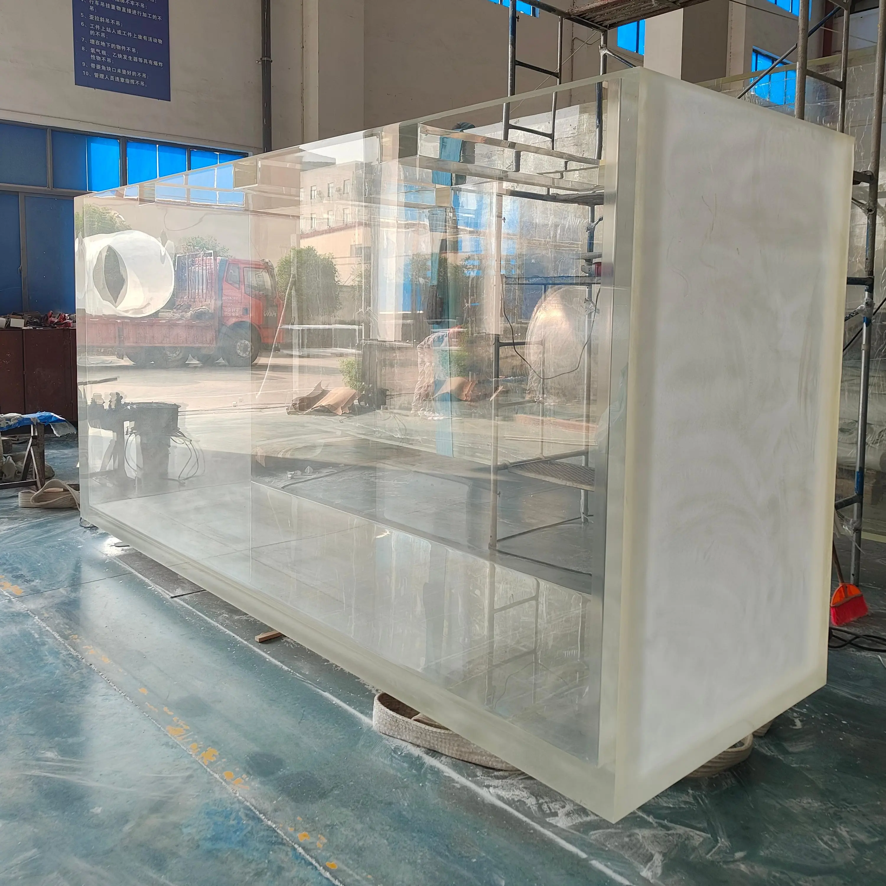 Custom large Acrylic fish Tank Aquarium Plastic 1