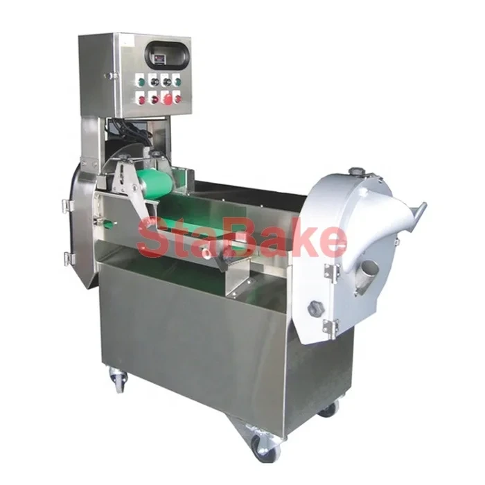 Machine multifonctionnelle de coupe de légumes de racines feuillues, Machine de découpe de salade d'oignon vert d'épinards, Machine de découpe de Chips de pommes de terre 1