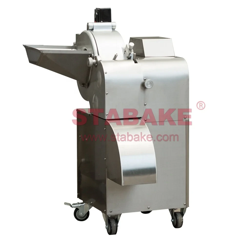 Cortadora de frutas y verduras para restaurante comercial, máquina cortadora de patatas, picadora de cebolla, máquina cortadora de cubitos de zanahoria 1