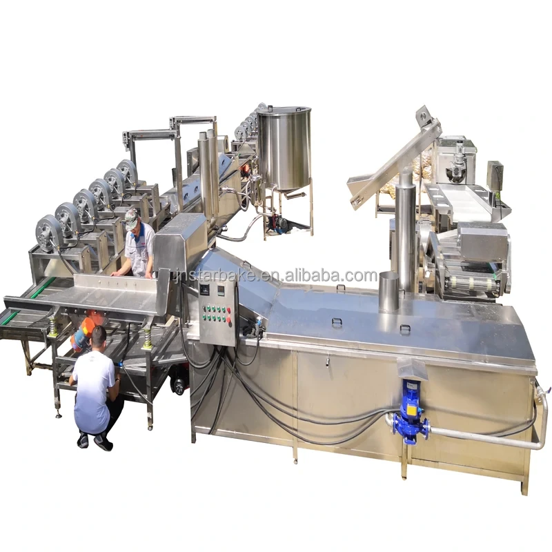 Potato French Fries Production Line French Fries Automatic Cutting French Fries Freezer 1