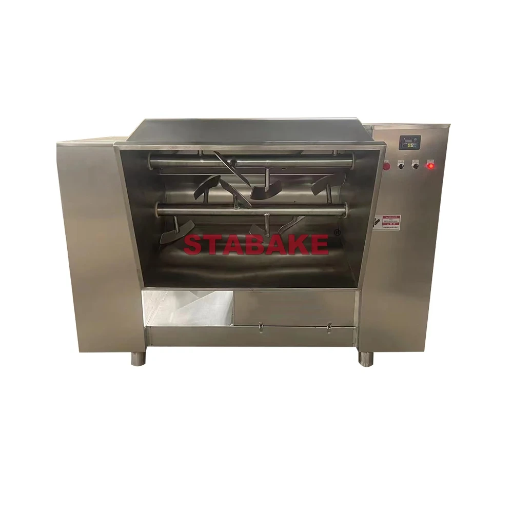 Mezclador de carne automático para mezclador de carne de salchicha 250 kg por lote 1