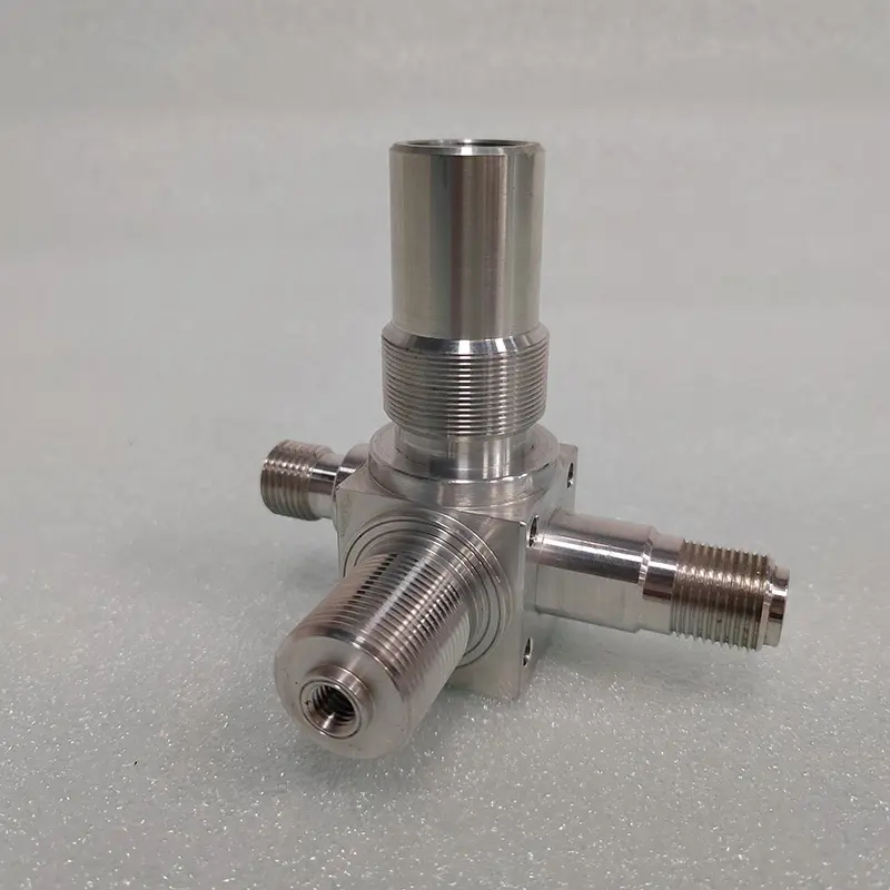 For Electronics Metal Turned Parts and Penetration of Internal Holes Are Its Core Process Points. by Changing the Cross-sectional Area of ​​the Channel to Adjust the Air Flow Entering the Engine by 3W MACHINE 2