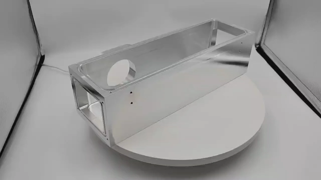 mass spectrometer detector  Aluminum processing Aluminum vacuum chamber 1