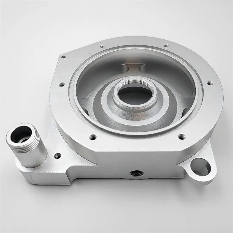 Equipment parts Aluminum numerical control machining surface treatment sandblasting 1