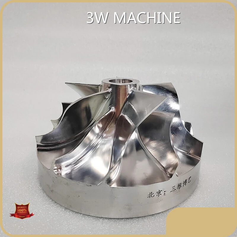 Large Part Cnc Machining the Use of Impellers Is Very Extensive. It Can Be Said That All Industries and Equipment Are Involved. According to the Use Requirements Metal Steelall Sizes 1