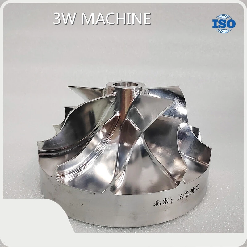 3W MACHINE Cnc Components the Use of Impellers Is Very Extensive. It Can Be Said That All Industries and Equipment Are Involved. According to the Use Requirementsin many styles 1