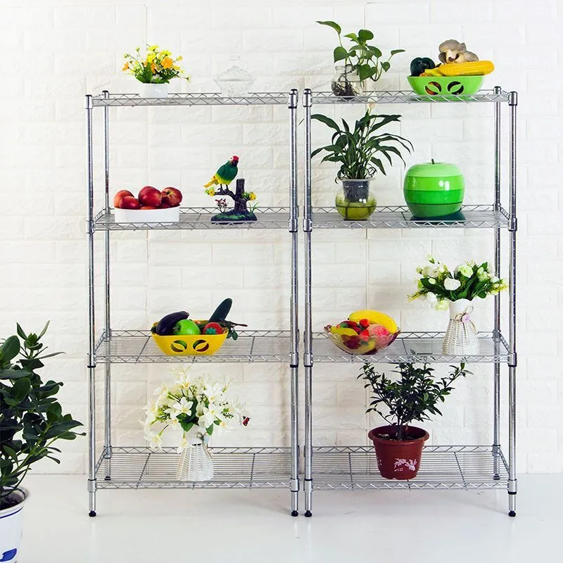 Wholesale Supermarket Wire shelf  storage rack basket shelf stand 1