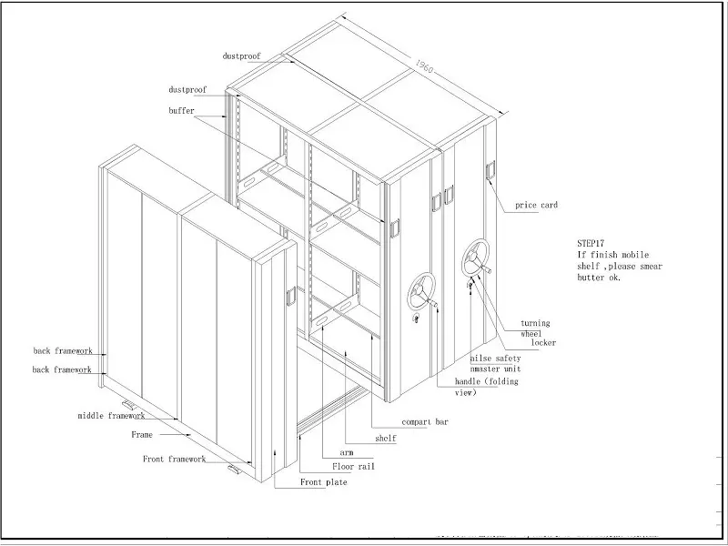 Movable Shelving System Factory 3