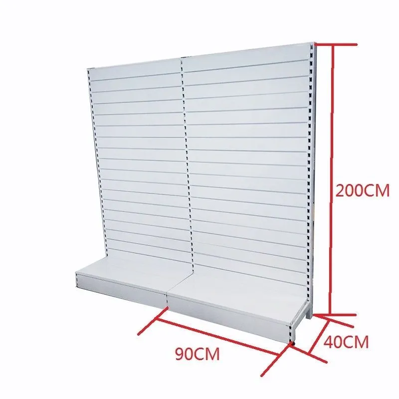 Slatwall  Aluminum Straight Shelf Clear Acrylic Slatwall Shelves for Retail Display Clear Plastic Shelf Slatwall Flat 1