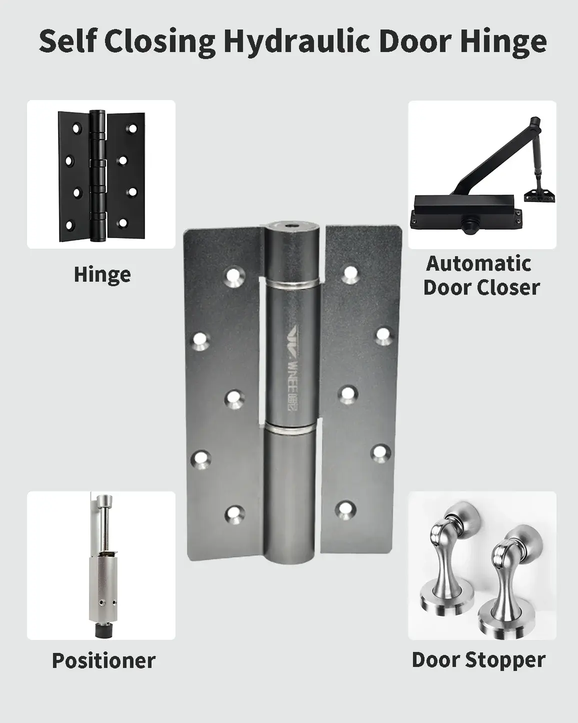 Adjust Aluminium Door Hinges Door Hinge by Hongfeng 3