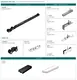 Soft Close Sliding Door Kit Sliding Door System by Hongfeng 6
