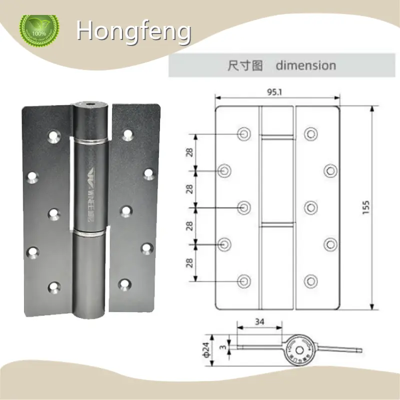 Self Closing Pivot Hinge Graphic Design - - Hongfeng 1
