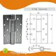 Hydraulic Trap Door Hinges 6 Inch Or Customized by Hongfeng-1 1