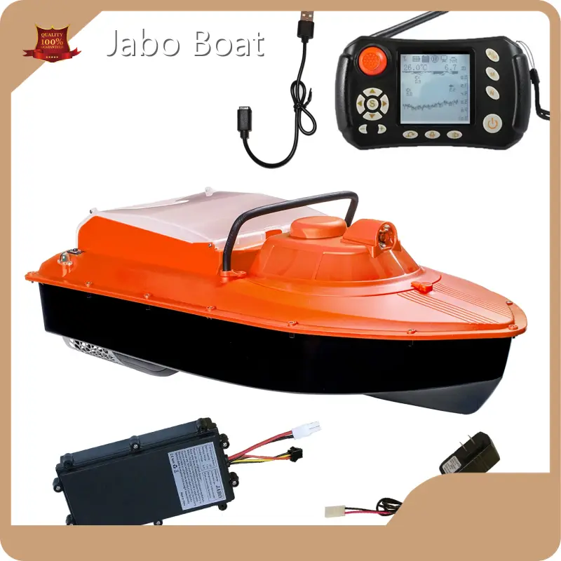 Fishing Surfer Rc Surfcasting Bait Boat Orange - - Jabo Boat 1