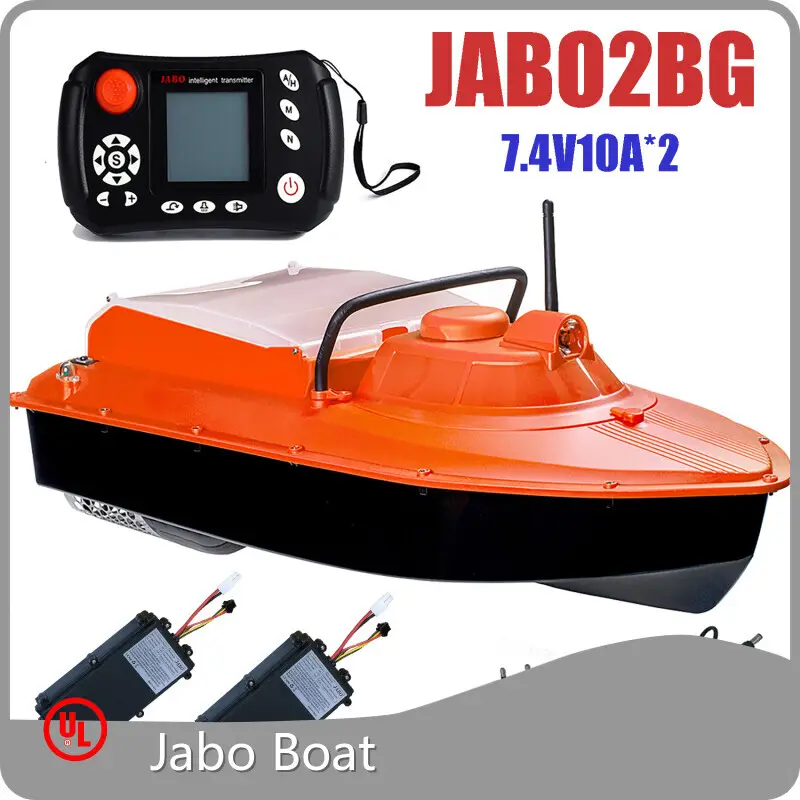 Remote Controlled Fishing Boat 7.4V10A Lithium Battery by Jabo Boat 1