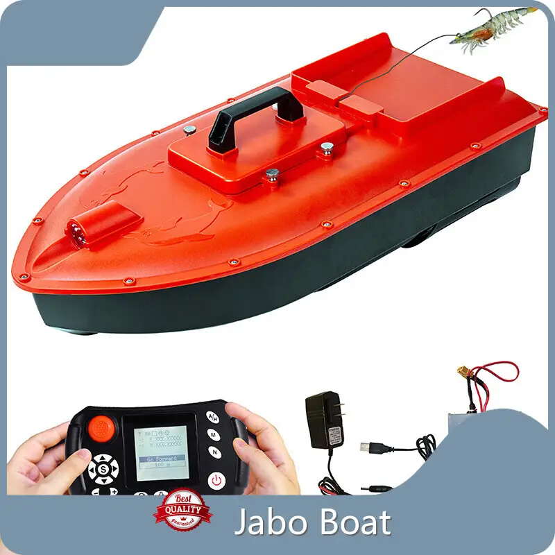 Fishing Surfer Rc Boat with Fish Finder JABO Dolphin-Pro - - Jabo Boat 1