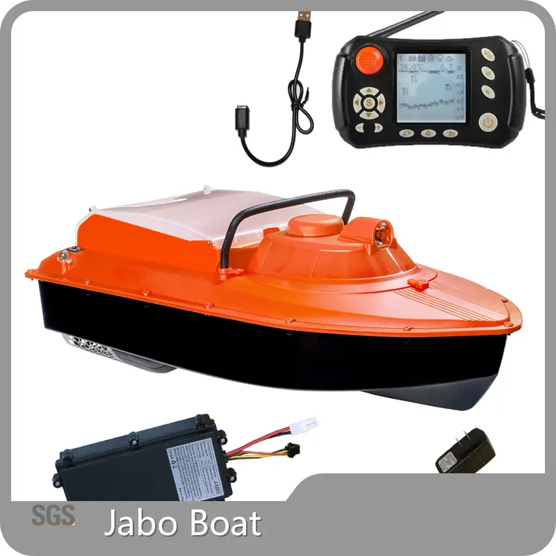 Saltwater Rc Fishing Boat 7.4V Lithium Battery by Jabo Boat 1