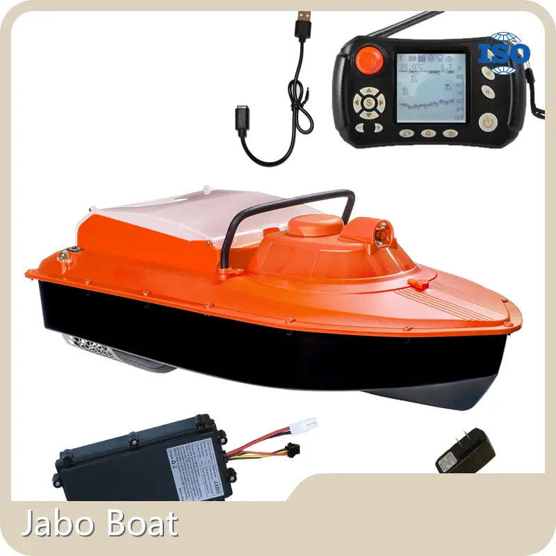 RC Fishing Boat Saltwater Dolphin 2 Series 7.4V Lithium Battery Wholesale - Jabo Boat 1